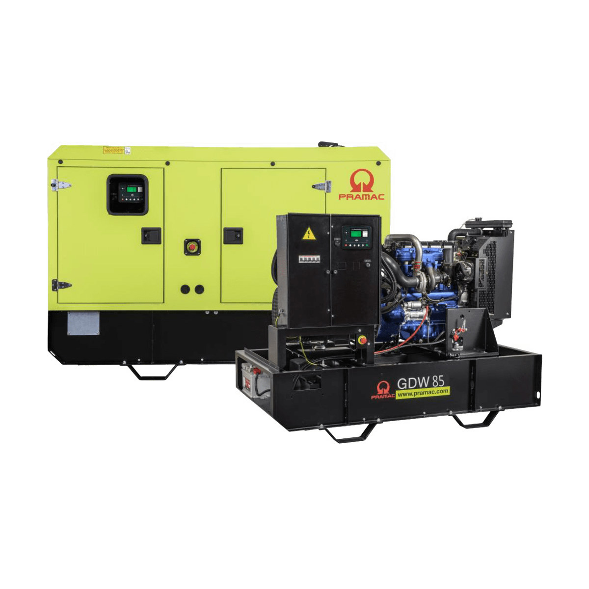 Дизельный генератор PRAMAC GDW-85B/FNE, 82.5 кВА
