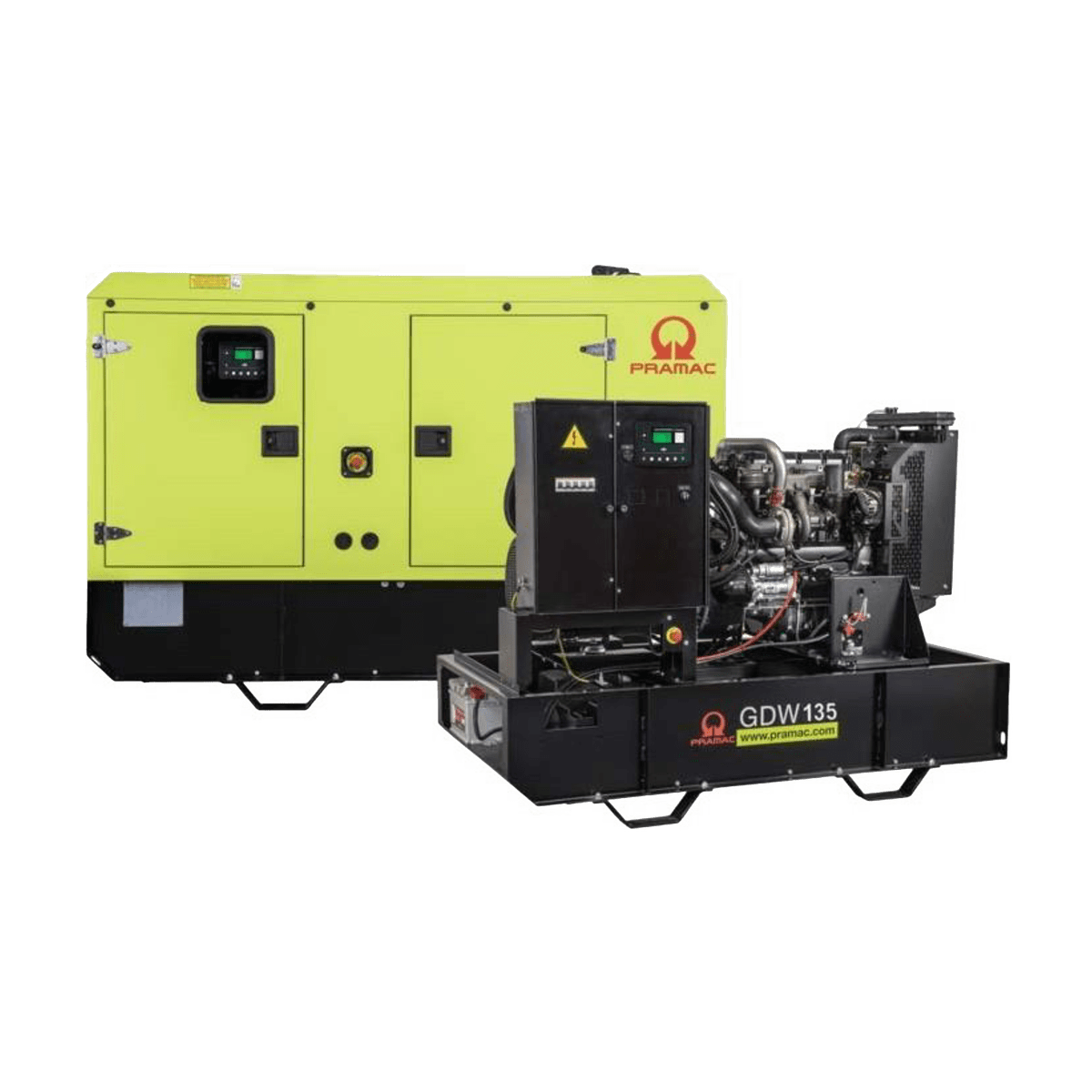 Дизельный генератор PRAMAC GDW135I/FNE, 136.1 кВА