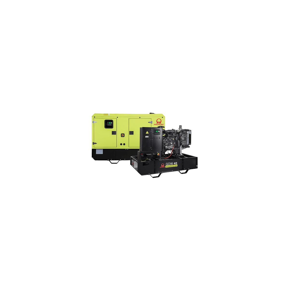 Дизельний генератор PRAMAC GDW40Y/FS3A, 40 кВА